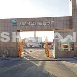 中鹽集團(tuán)安裝使用食品金屬檢測機(jī)